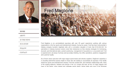 Desktop Screenshot of fredmaglione.com